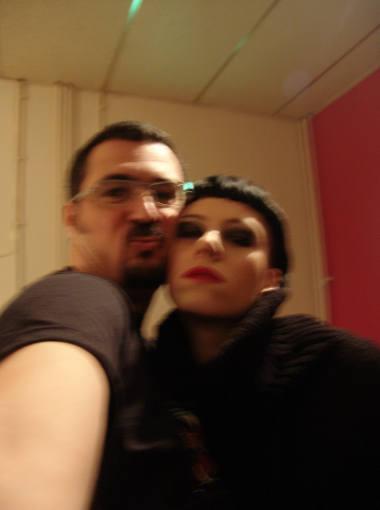 I'm in none of the photos from this tour except for three selfies with Nikky.